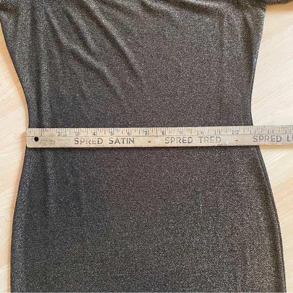 Reformation BRONZE Rahm Dress NWOT - Picture 4 of 15